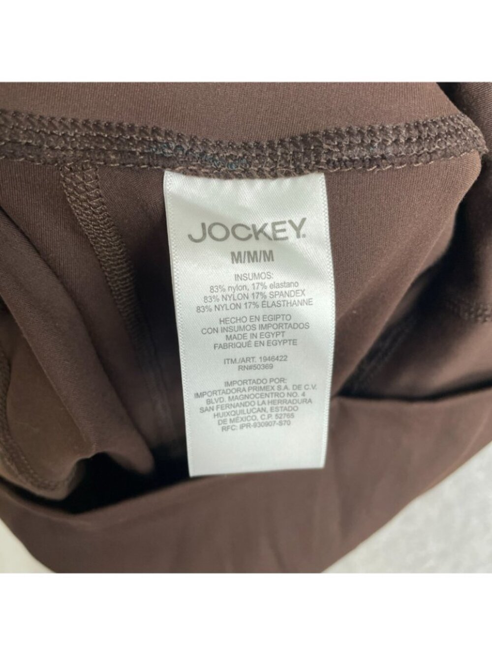 NWT Jockey Women's M Espresso Yoga Pants Wide Leg Pockets B0938 - Picture 9 of 14